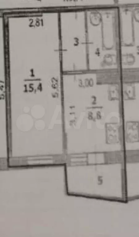 1-к. квартира, 31,1 м, 2/9 эт. - Фото 0