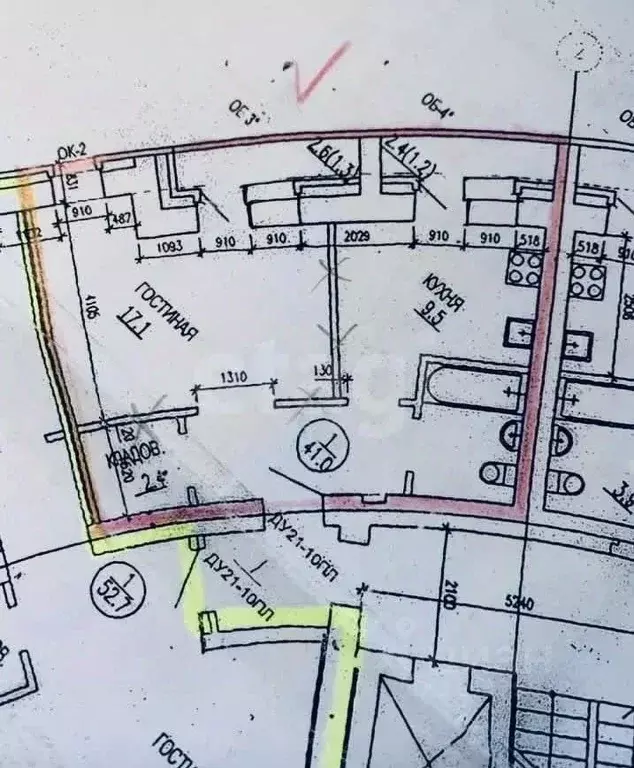 Студия Коми, Сыктывкар Советская ул., 52 (41.0 м) - Фото 1