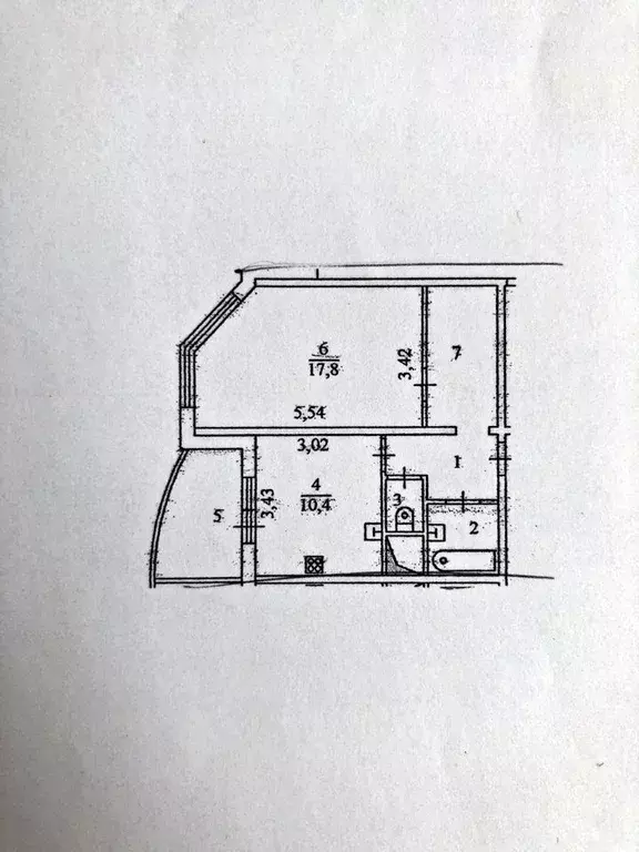 1-к кв. Московская область, Химки ул. Мельникова, 7 (42.0 м) - Фото 0