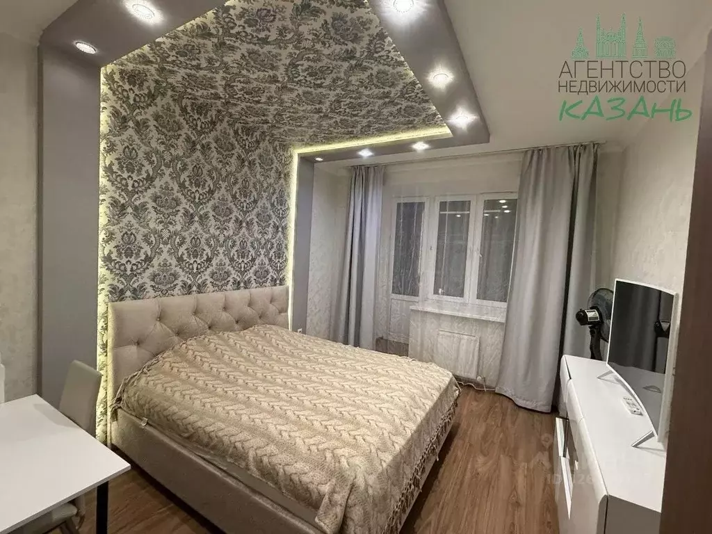 3-к кв. Татарстан, Казань ул. Баки Урманче, 7 (88.3 м) - Фото 1