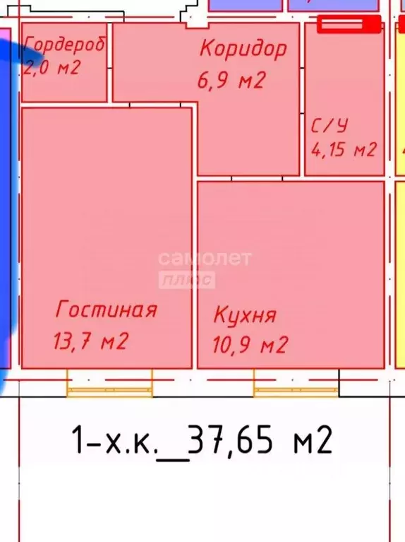 1-к кв. Дагестан, Дербент ул. Орджоникидзе, 4 (37.0 м) - Фото 2