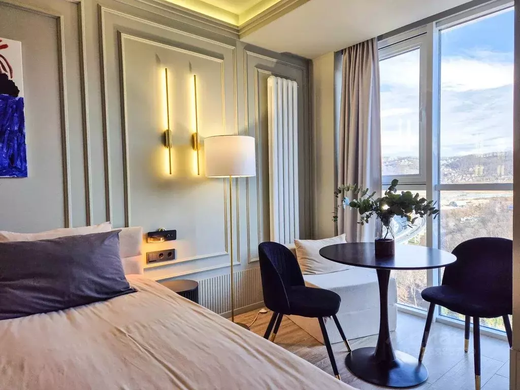 Студия Краснодарский край, Сочи Бытха мкр, ул. Ясногорская, 16/6к3 ... - Фото 1