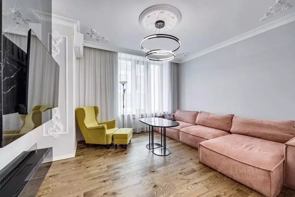 3-к кв. Москва Ленинградский просп., 36с30 (82.2 м) - Фото 2