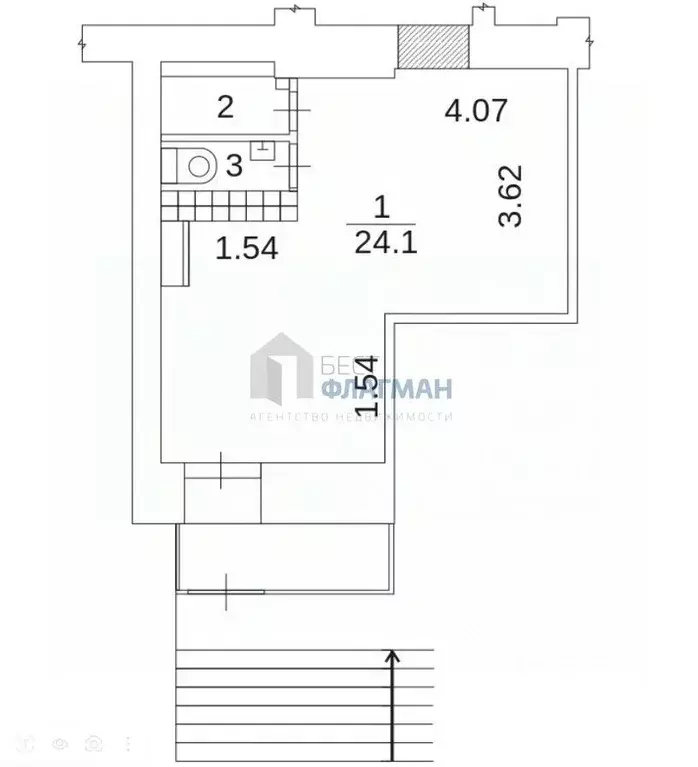 Помещение свободного назначения в Москва ул. Мастеркова, 3 (32 м) - Фото 2