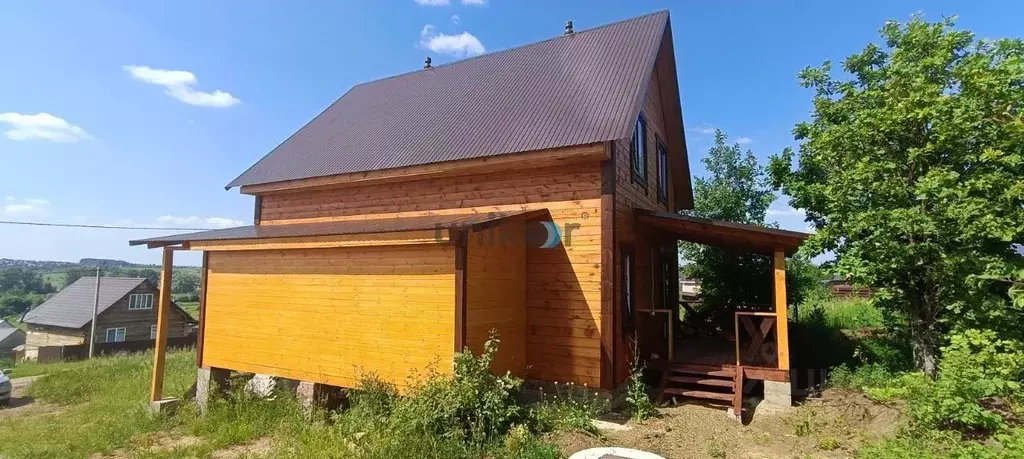 Дом в Башкортостан, Иглинский район, Акбердинский сельсовет, с. ... - Фото 1