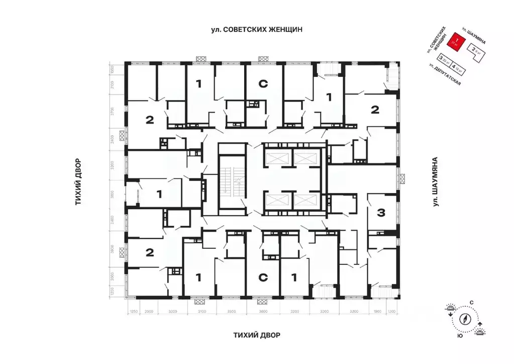 1-к кв. Свердловская область, Екатеринбург ул. Шаумяна, 11 (37.26 м) - Фото 2