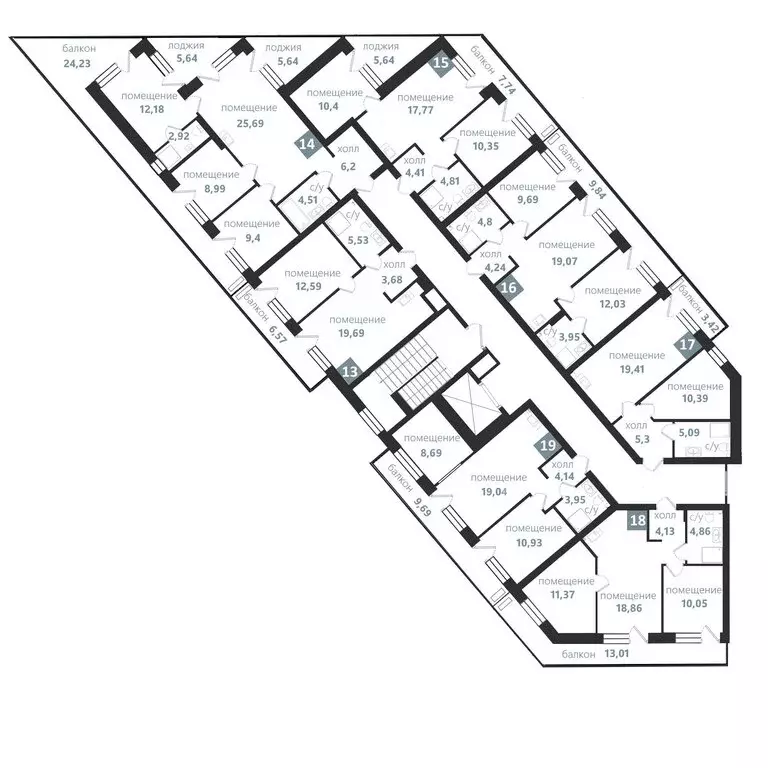 3-комнатная квартира: Калининградская область, Балтийск (61.12 м) - Фото 0