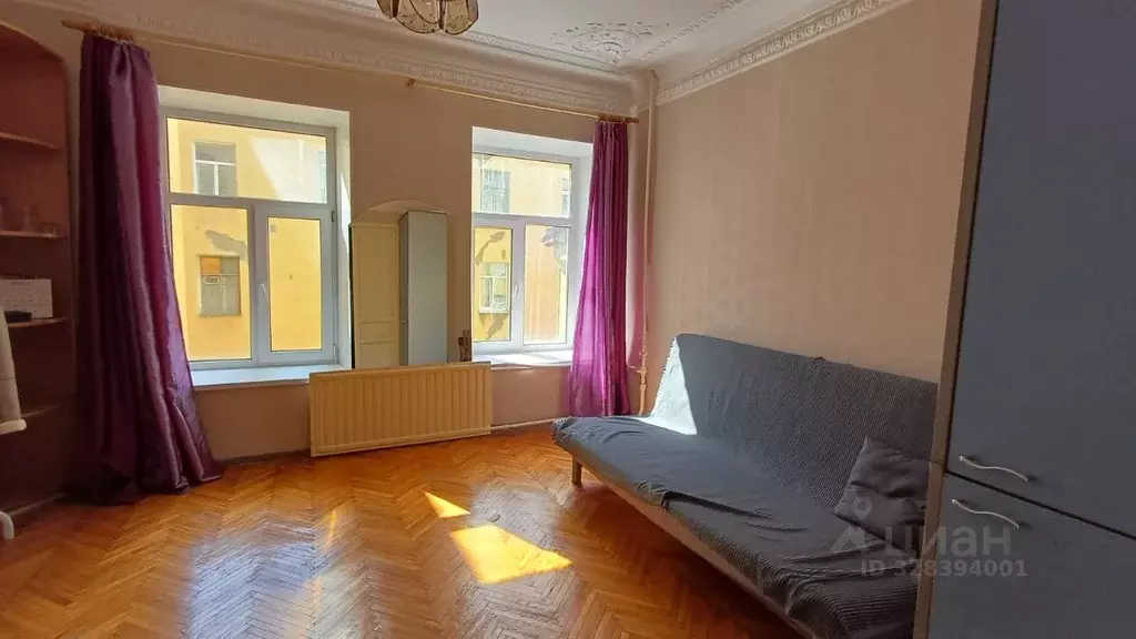 Комната Санкт-Петербург 6-я Советская ул., 9 (17.0 м) - Фото 2