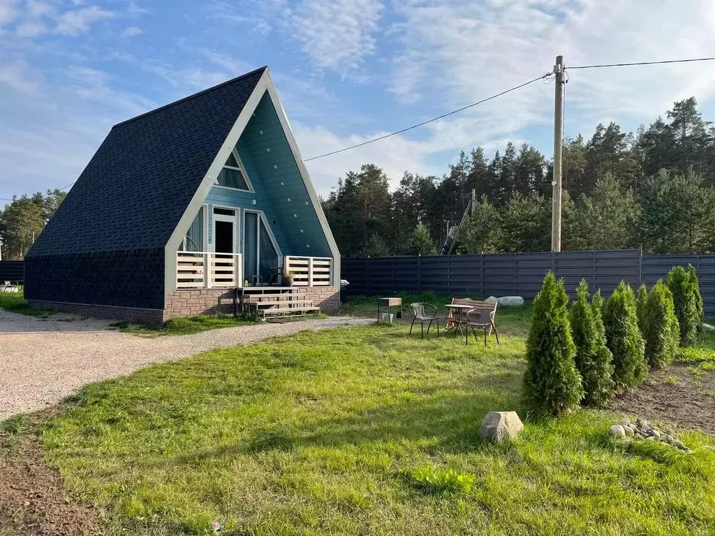 Дом в Ленинградская область, Приозерский район, Ларионовское с/пос, ... - Фото 1