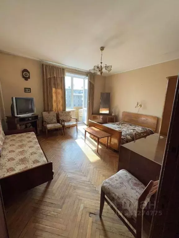 3-к кв. Москва ул. Крупской, 3 (82.2 м) - Фото 0