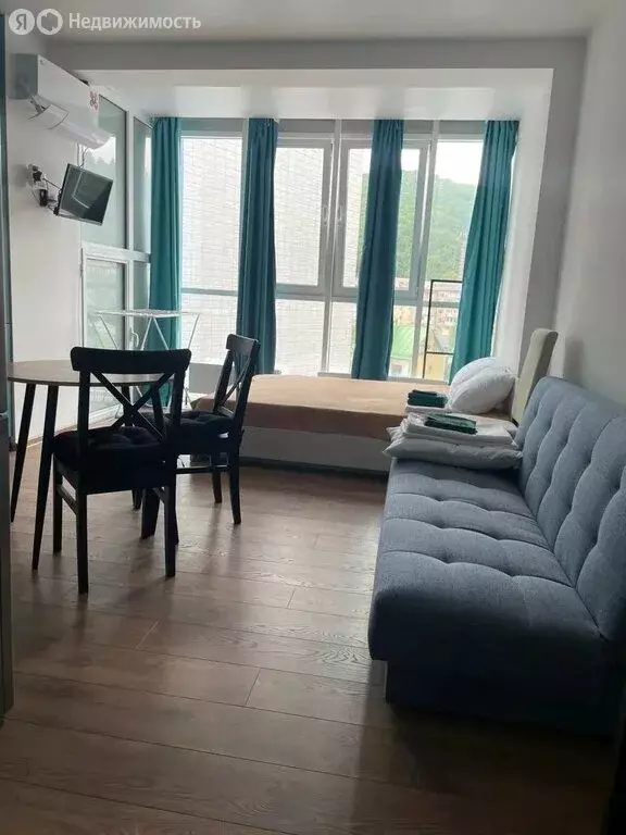 Квартира-студия: село Небуг, улица Газовиков, 3А/2 (26.8 м) - Фото 1