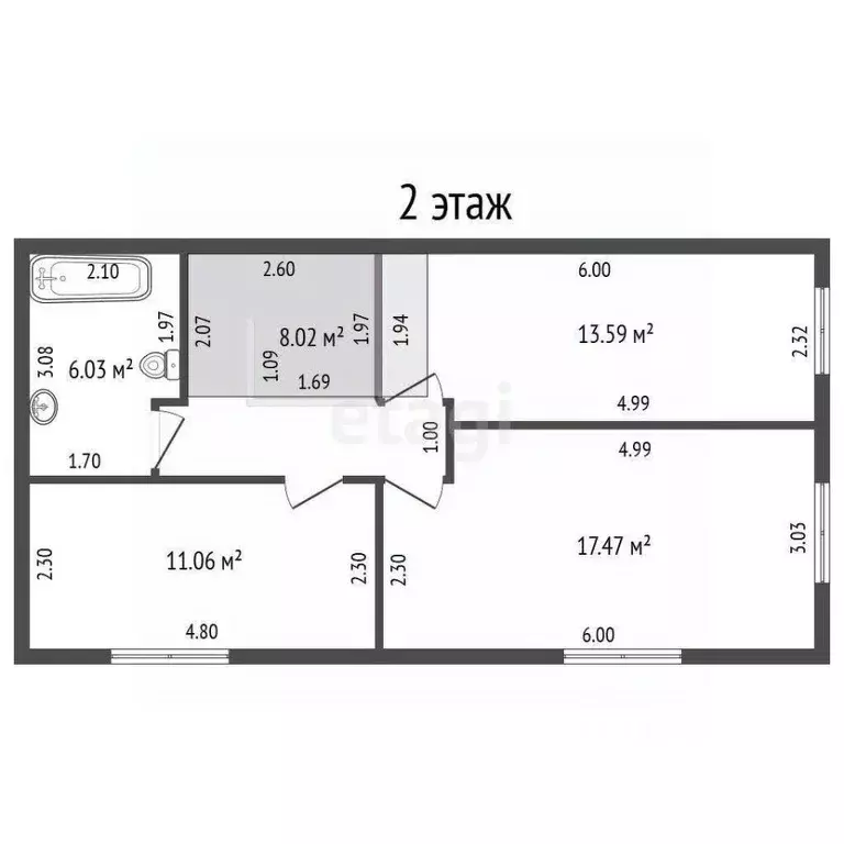 3-к кв. Ростовская область, Аксай ул. Вербная, 4 (116.7 м) - Фото 2