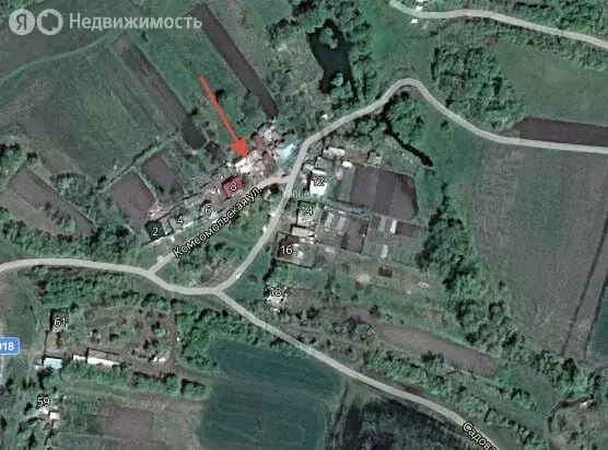 Участок в село Тазово, Комсомольская улица (10 м) - Фото 1