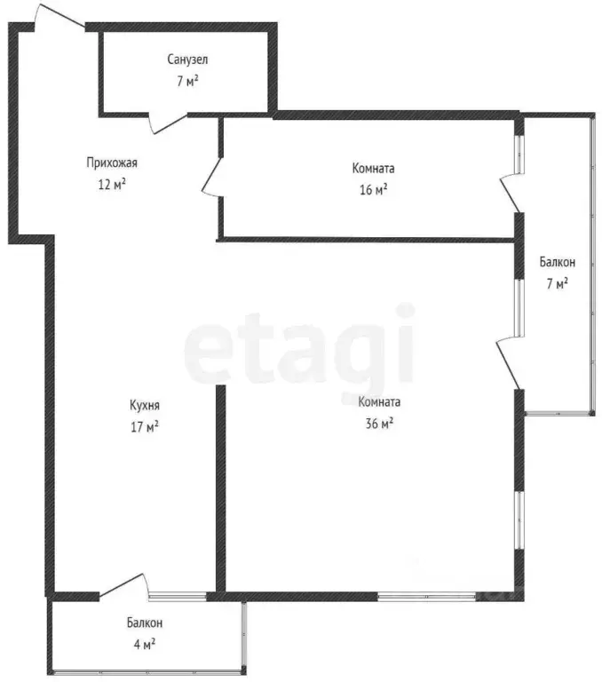 2-к кв. Краснодарский край, Геленджик Крымская ул., 21 (80.0 м) - Фото 2
