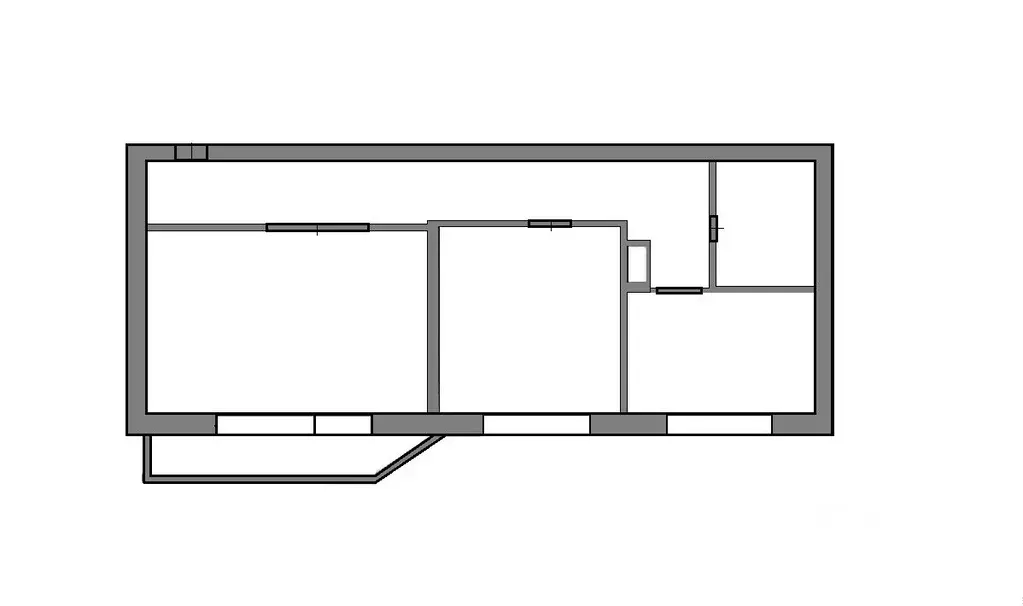 2-к кв. Кемеровская область, Междуреченск ул. Лазо, 10 (56.47 м) - Фото 2