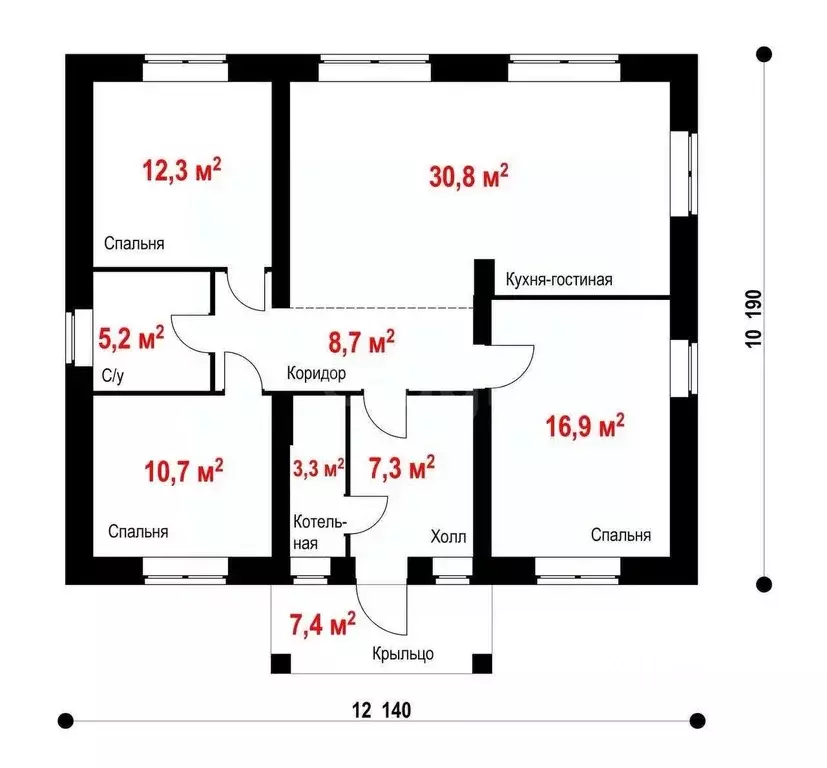 Дом в Удмуртия, Ижевск ул. Четвертая, 2 (100 м) - Фото 1