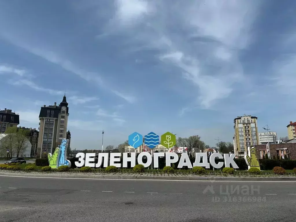 1-к кв. Калининградская область, Зеленоградск ул. Автомобилистов, 1 ... - Фото 1