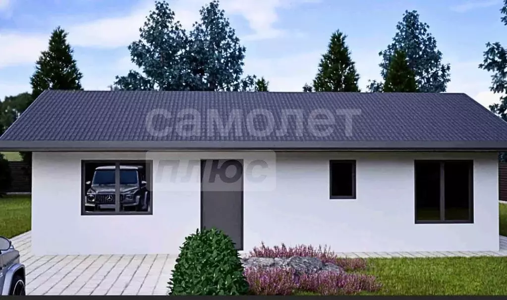 Дом в Крым, Симферопольский район, с. Мирное ул. Северная (76 м) - Фото 0