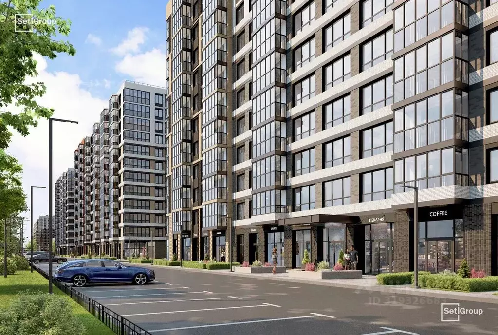 1-к кв. Санкт-Петербург Кубинская ул., 80к1 (34.18 м) - Фото 1