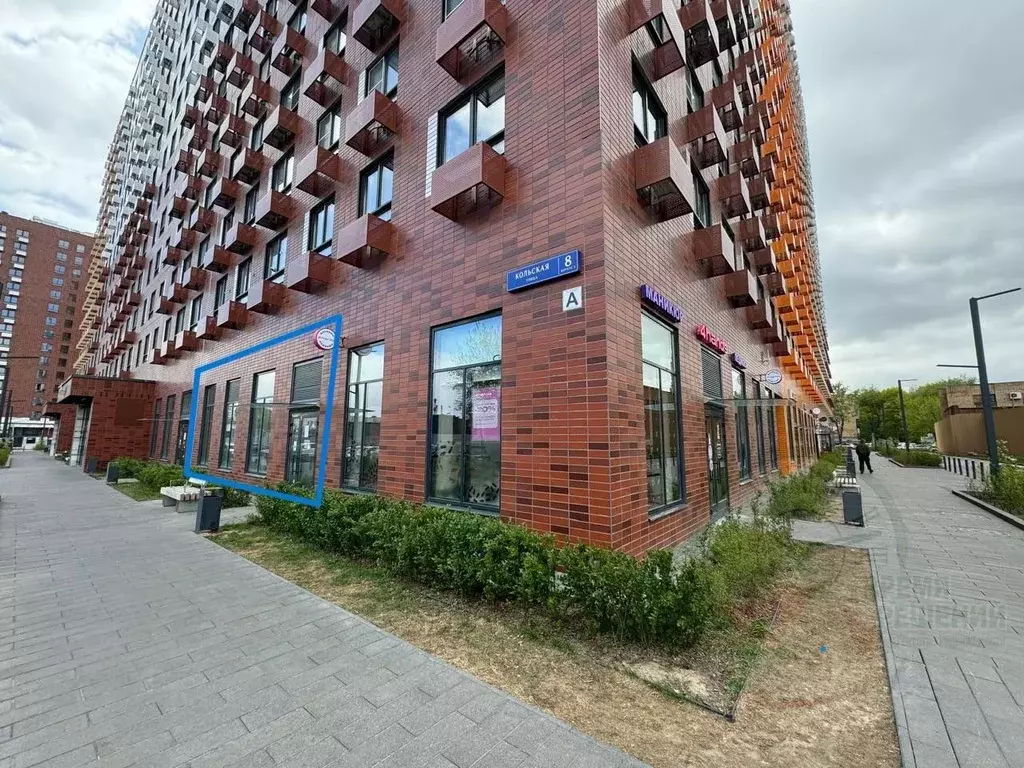 Помещение свободного назначения в Москва Кольская 8 жилой комплекс (93 ... - Фото 1