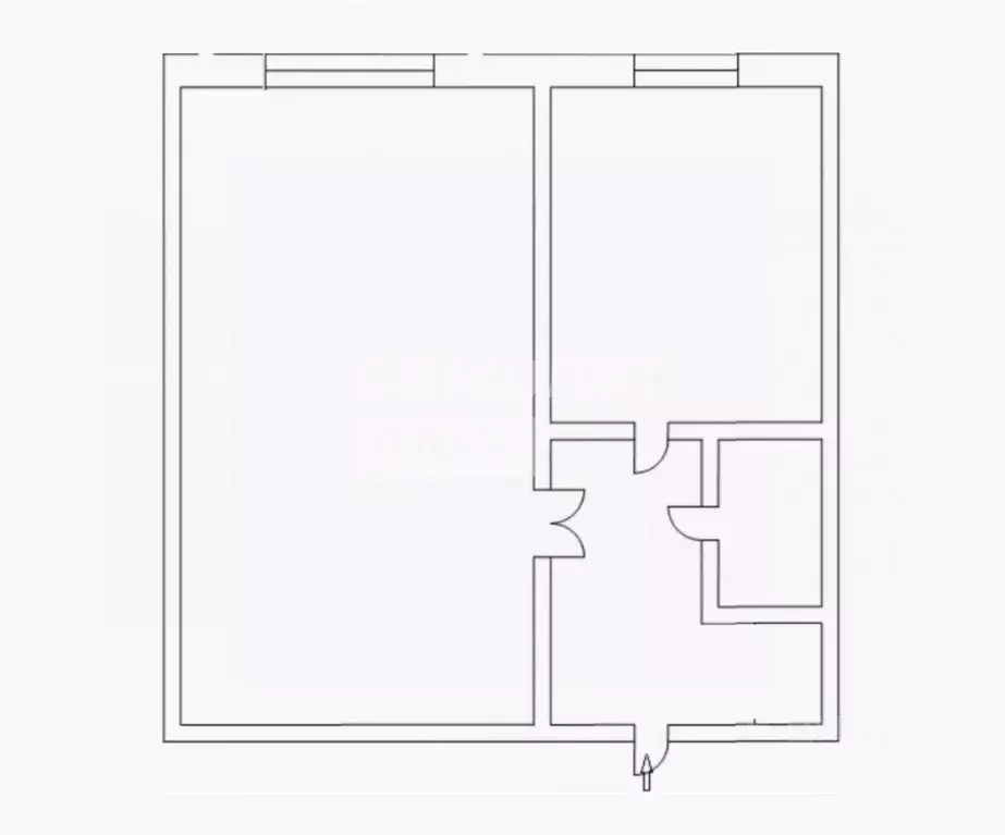 1-к кв. Рязанская область, Рязань ул. Новоселов, 25к1 (30.2 м) - Фото 2