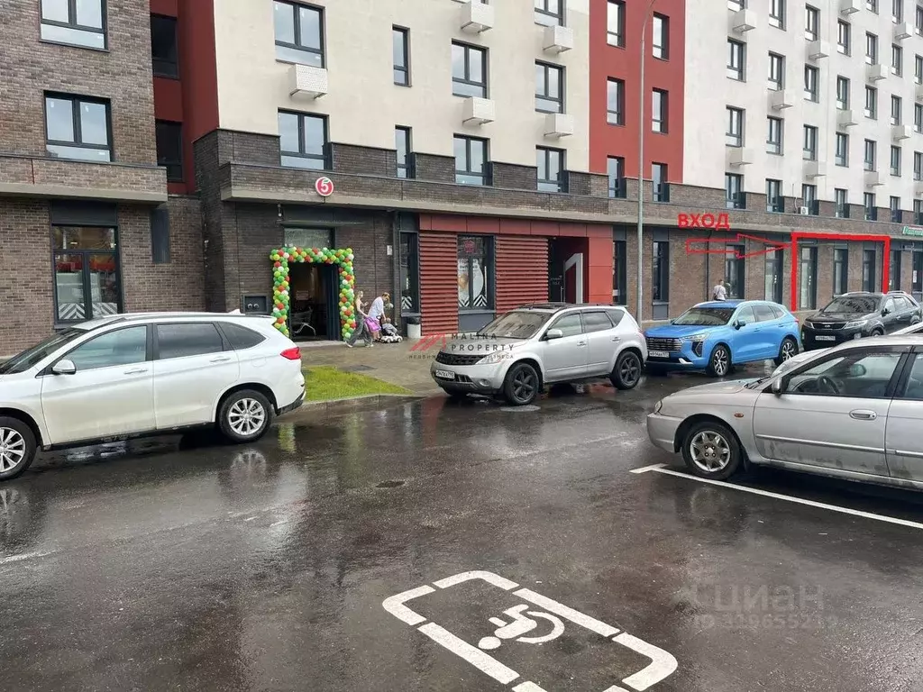 Торговая площадь в Московская область, Люберцы Зенино ЖК Самолет мкр, ... - Фото 2