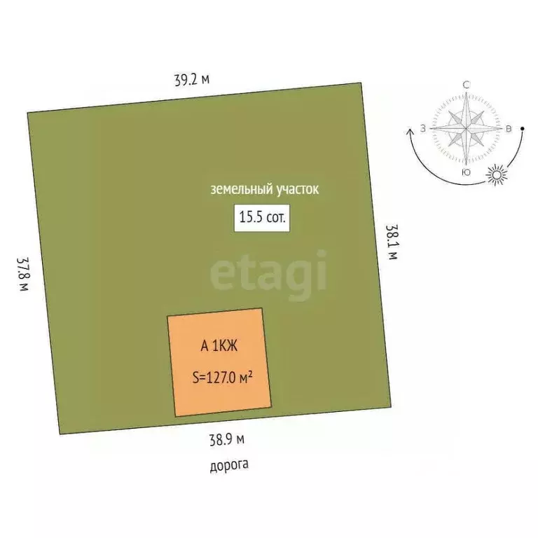 Дом в Свердловская область, с. Туринская Слобода ул. Калиновая (127 м) - Фото 2