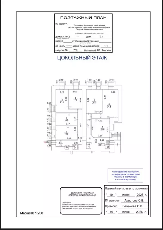 Помещение свободного назначения в Москва Новослободская ул., 33 (21 м) - Фото 1