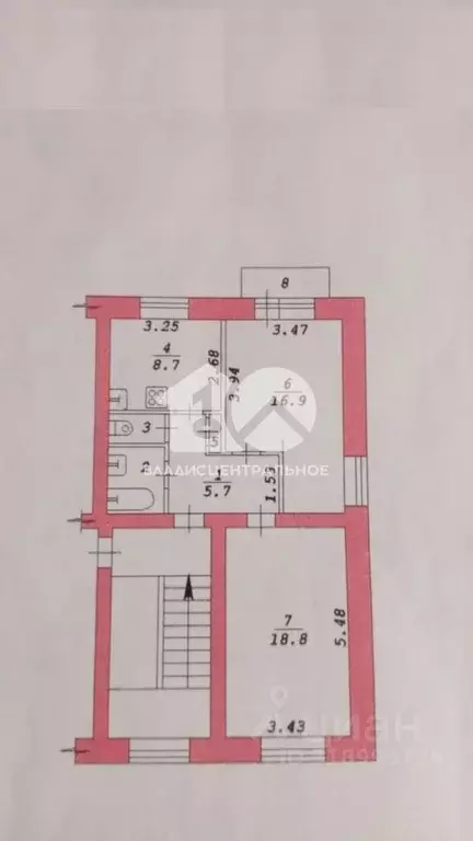 2-к кв. Новосибирская область, Новосибирск ул. Лазарева, 26А (55.0 м) - Фото 0