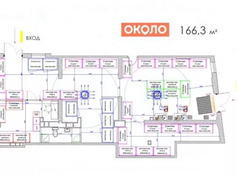 Торговая площадь в Москва проезд Стройкомбината, 1 (166 м) - Фото 1