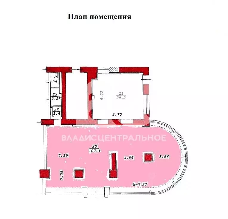 Торговая площадь в Новосибирская область, Новосибирск Красный просп., ... - Фото 2
