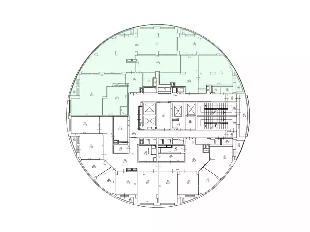 Офис в Москва Поклонная ул., 3к1 (309 м) - Фото 2