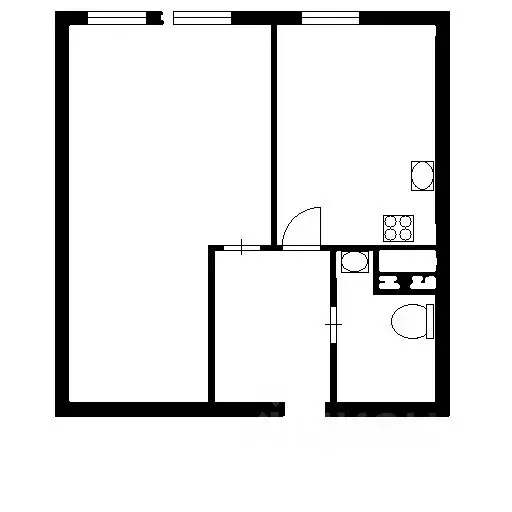 1-к кв. Санкт-Петербург ул. Савушкина, 104 (39.0 м) - Фото 2