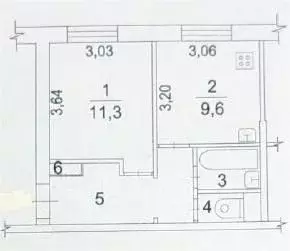 1-к кв. Московская область, Богородский городской округ, пос. ... - Фото 2