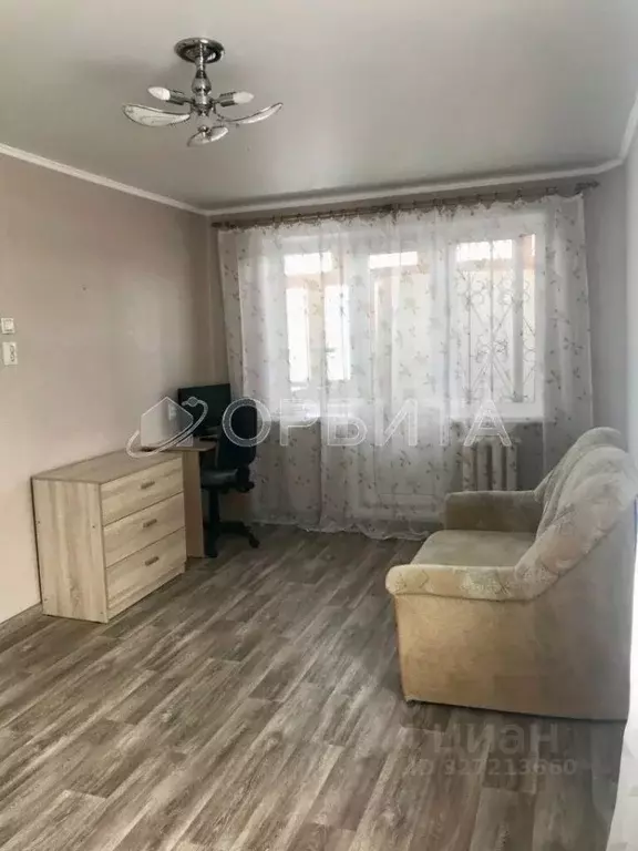 1-к кв. Тюменская область, Тюмень Рижская ул., 73 (31.8 м) - Фото 1