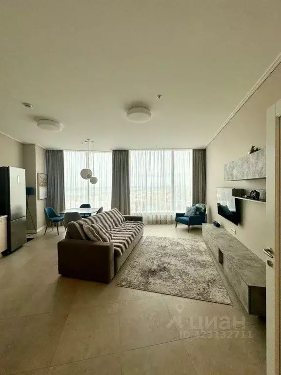 2-к кв. Свердловская область, Екатеринбург ул. Бориса Ельцина, 6 (82.0 ... - Фото 1