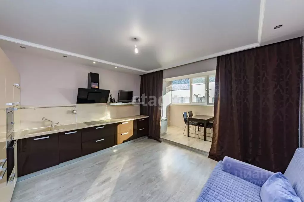 1-к кв. Тюменская область, Тюмень ул. Николая Зелинского, 1к1 (48.1 м) - Фото 1