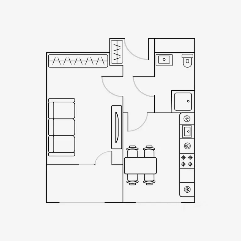 1-к кв. Москва ул. Берзарина, 30А (35.0 м) - Фото 1