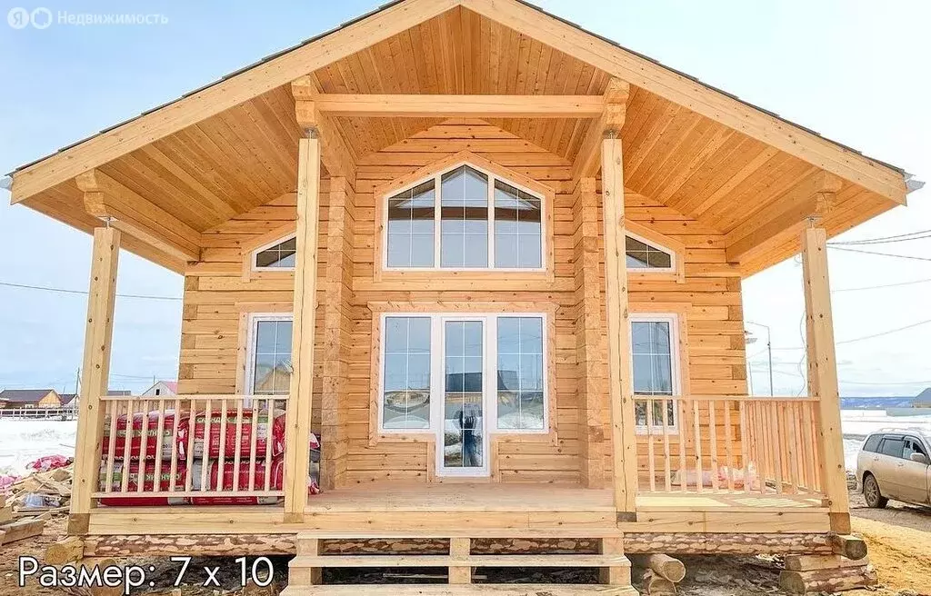 Дом в Якутск, Намский тракт, 17-й километр (70 м) - Фото 0