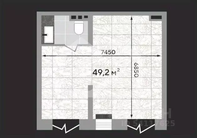 Торговая площадь в Москва ул. Зорге, 9Ак7 (49 м) - Фото 1