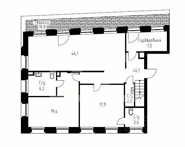 Помещение свободного назначения в Москва Пятницкая ул., 40С1 (271 м) - Фото 2