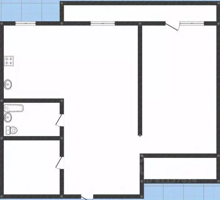 3-к кв. Иркутская область, Ангарск 12А мкр, 7 (73.7 м) - Фото 2