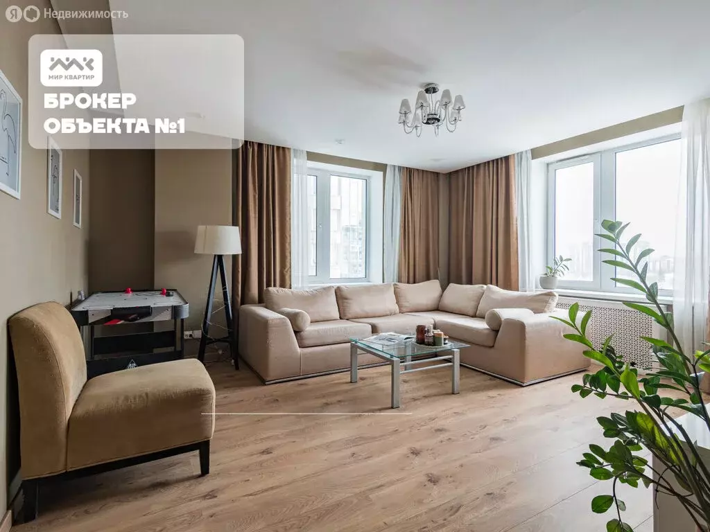 3-комнатная квартира: Санкт-Петербург, проспект Обуховской Обороны, ... - Фото 2