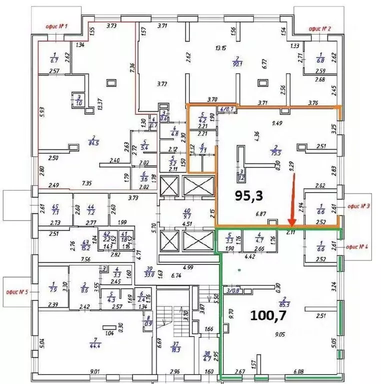 Офис в Удмуртия, Ижевск ул. Герцена, 8к2 (101 м) - Фото 2