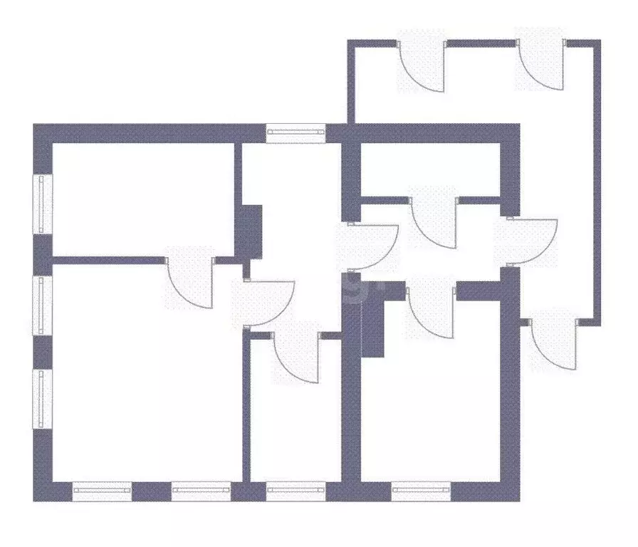 Дом в село Панфилово, Береговая улица (74.6 м) - Фото 1