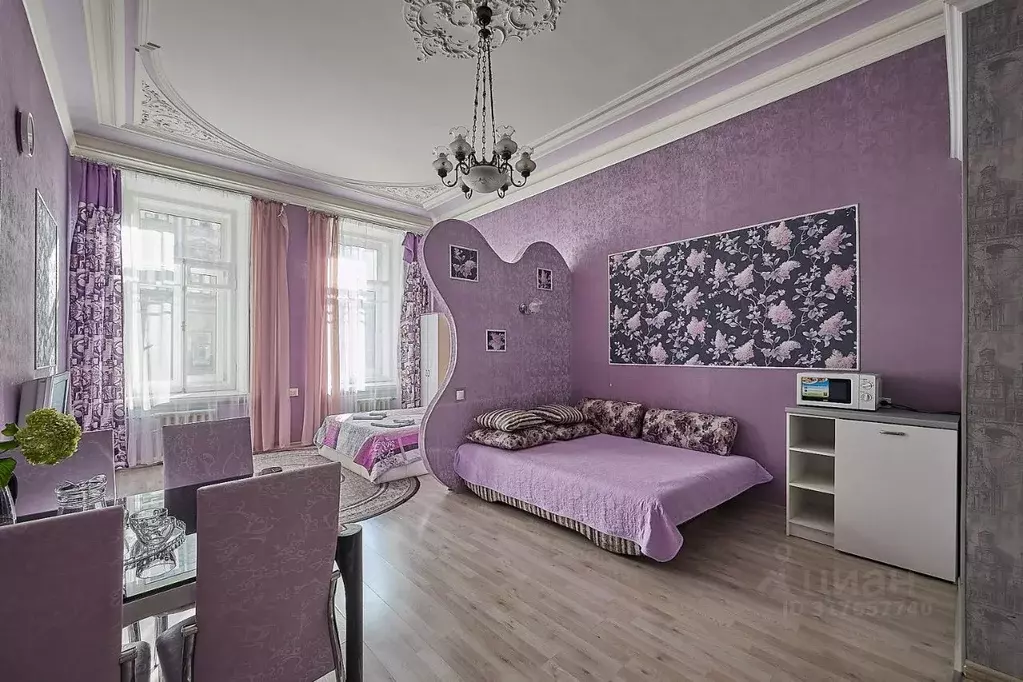 Комната Санкт-Петербург Невский просп., 140 (50.0 м) - Фото 1