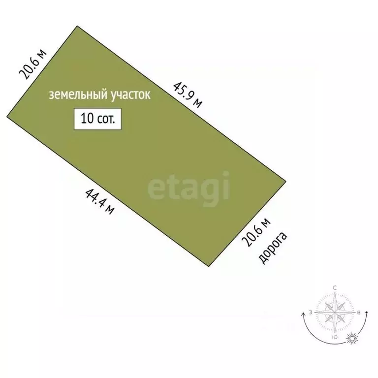 Участок в Забайкальский край, Читинский район, Карповское СНТ  (10.0 ... - Фото 2