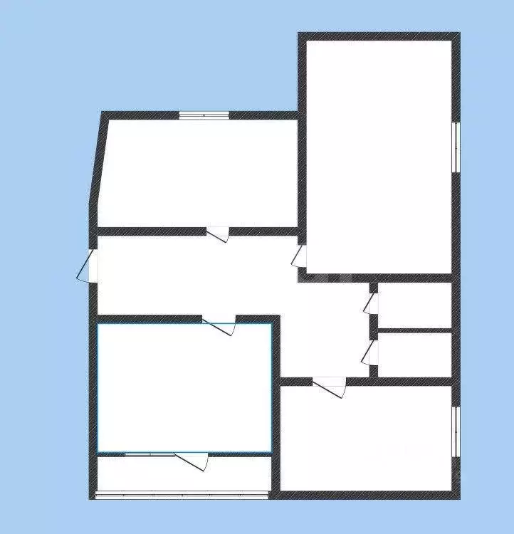 3-к кв. Белгородская область, Белгородский район, Северный городское ... - Фото 1