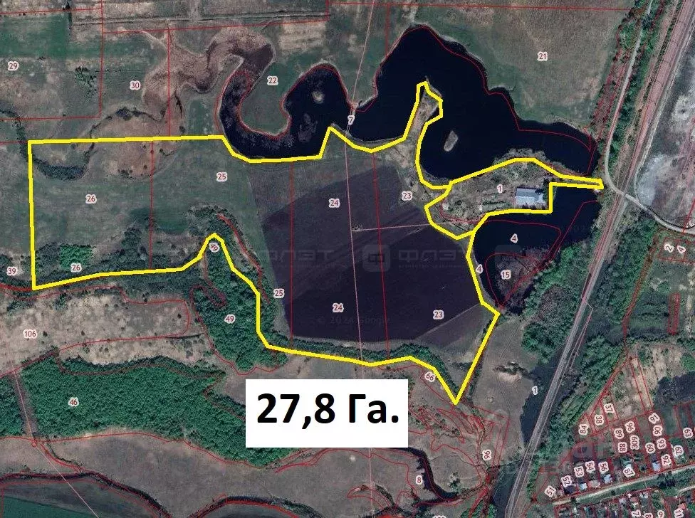 Участок в Татарстан, Зеленодольский район, Большеширданское с/пос, д. ... - Фото 1