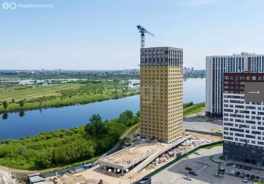 Квартира-студия: Тюмень, Краснооктябрьская улица, 4Ак1 (23.08 м) - Фото 0
